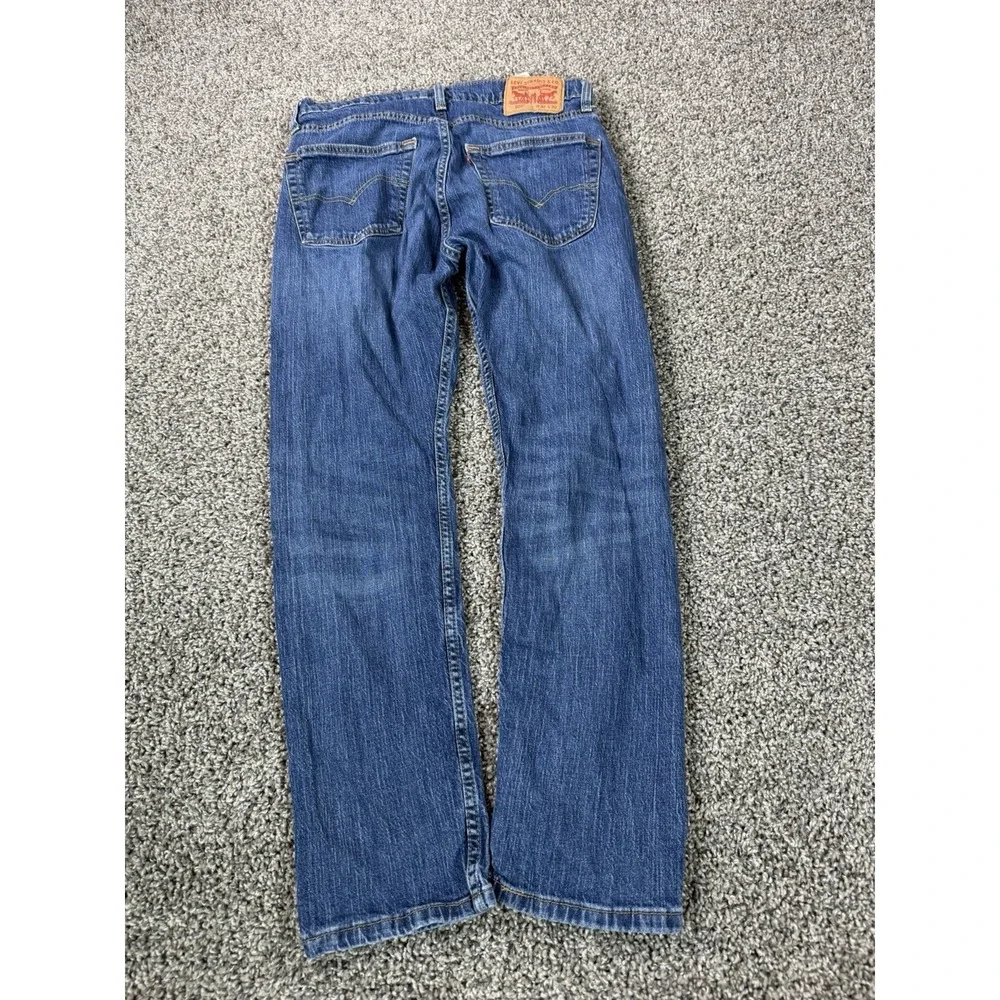 Levis 502 Slim Tapered Jeans Men's Size 32X27 Blue